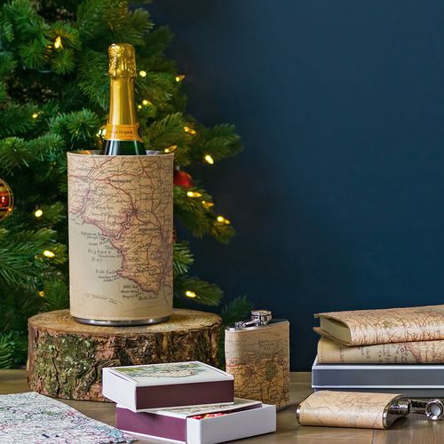 Personalised Leather Wine Cooler